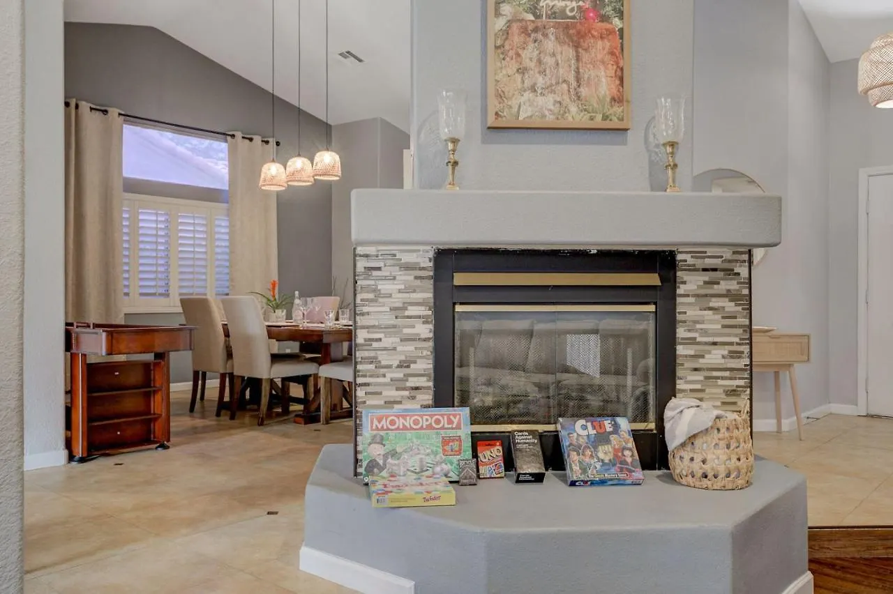 Ferienhaus Villa Mirage Pool House - Heart Of Lv, Swimming Pool, Games, Heavenly Relaxation Las Vegas