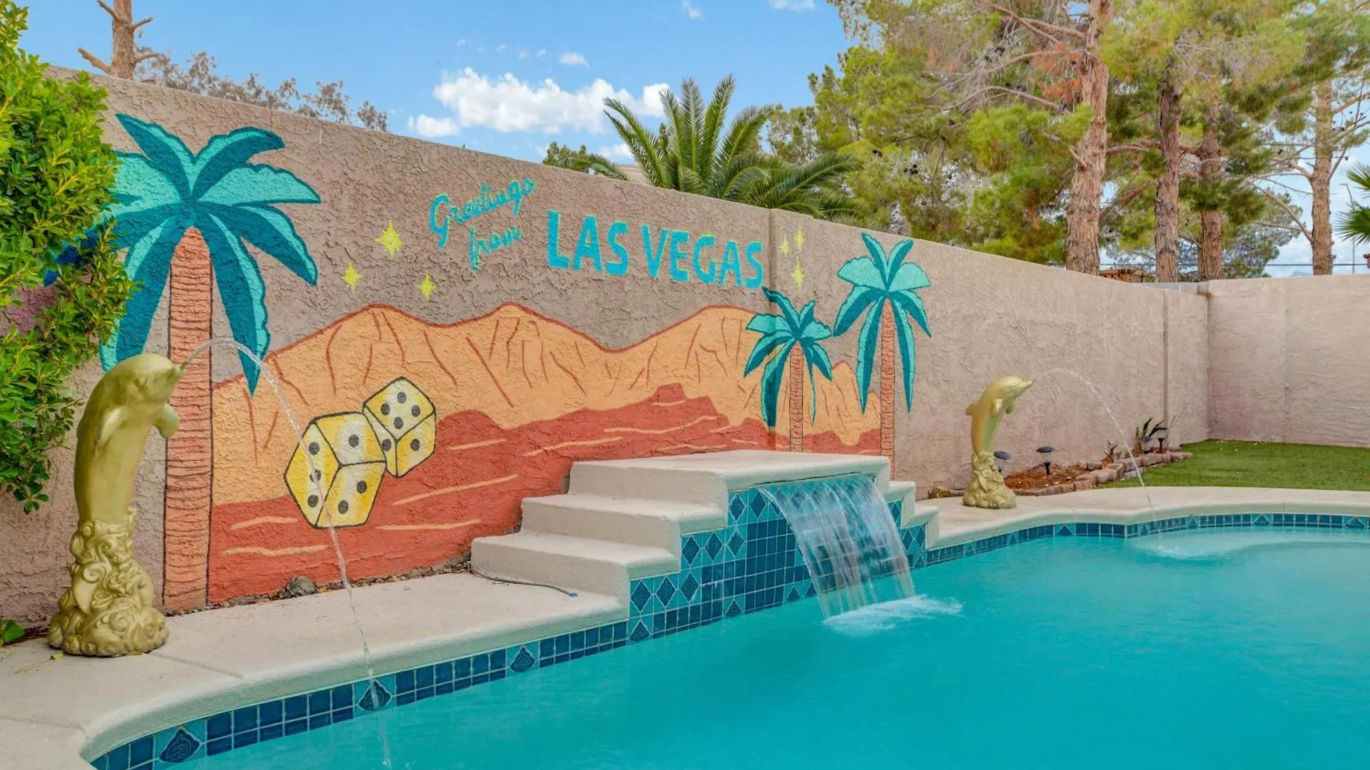 Villa Mirage Pool House - Heart Of Lv, Swimming Pool, Games, Heavenly Relaxation Las Vegas 0*,  USA